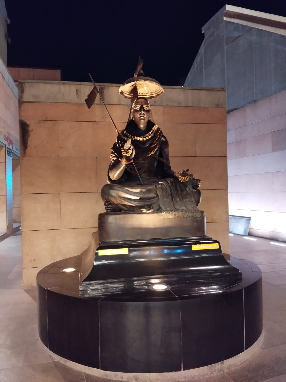 Kashi — sacred statue at the Vishwanath Corridor, Varanasi